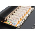 "DIGITUS Patchpanel 1HE 8-Port Cat6 ClassE geschirmt schw."