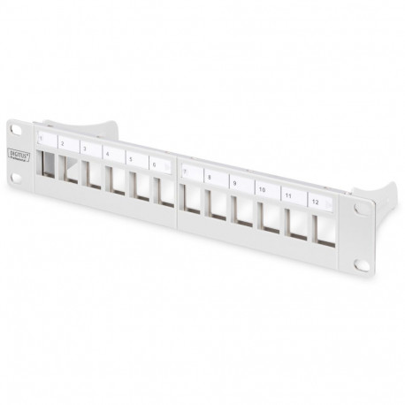 "DIGITUS Patchpanel 12-Port Modular"