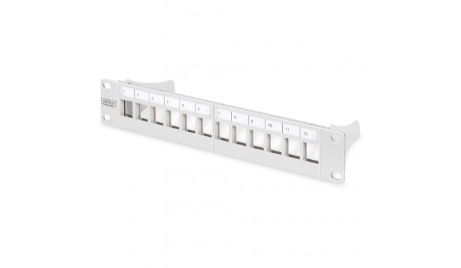 "DIGITUS Patchpanel 12-Port Modular"