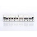 "DIGITUS Patchpanel 1HE 12-Port Modular Desktop grau" "DIGITUS Patchpanel 1HE 12-Port Modular Desktop grau"