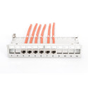 "DIGITUS Patchpanel 1HE 12-Port Modular Desktop grau" "DIGITUS Patchpanel 1HE 12-Port Modular Desktop grau"