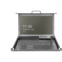 "DIGITUS Modulare Konsole 17""HD LCD, 1-port VGA KVM US"