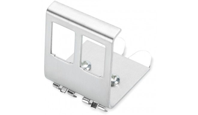 "DIGITUS Hutschienenadapter für 2x Keystone Module"