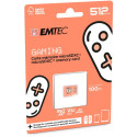 "CARD Emtec m512GB UHS I U3 V30 A2 Gaming Orange"