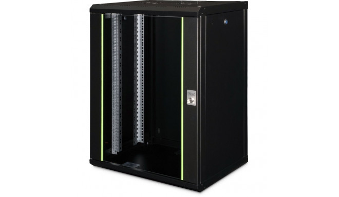 "DIGITUS Wandgehäuse Unique 16HE 820x600x450mm schwarz"