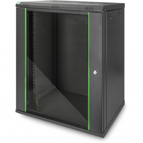 "DIGITUS Wandgehäuse Dynamic 16HE 785x600x450mm schwarz"