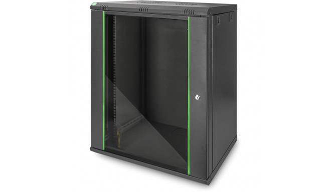 "DIGITUS Wandgehäuse Dynamic 16HE 785x600x450mm schwarz"