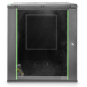 "DIGITUS Wandgehäuse Dynamic 16HE 785x600x450mm schwarz"