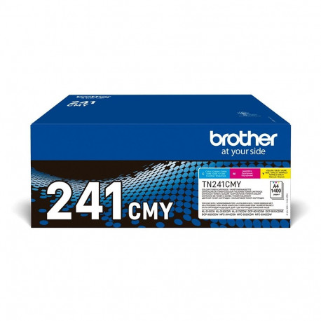 "Brother Toner TN-241CMY Multipack (C/M/Y) bis zu 1.400 Seiten nach ISO/IEC 19798"