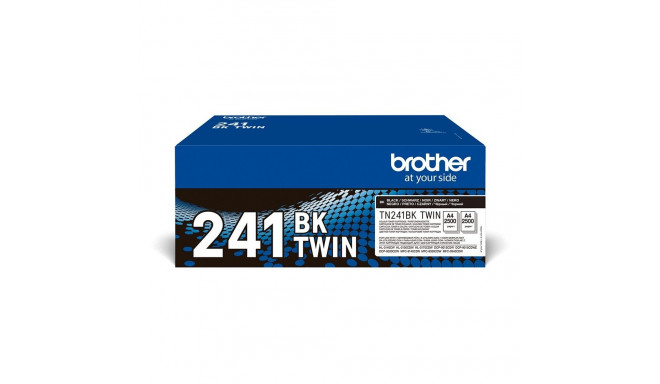 "Brother Toner TN241BKTWIN 2er Pack bis zu 2.500 Seiten ISO/IEC 19798"