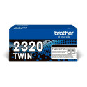 "Brother Toner TN-2320TWIN Schwarz 2er Pack bis zu 2.600 Seiten nach ISO/IEC 19752"