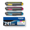 "Brother Toner TN-241CMY Multipack (C/M/Y) bis zu 1.400 Seiten nach ISO/IEC 19798"