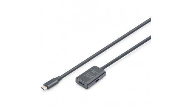 "DIGITUS Verlängerungskabel USB-C->USB-C St./Bu. 5G 5,00m"