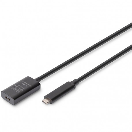 "DIGITUS Verlängerungskabel USB-C->USB-C St./Bu. 10G 5,00m"
