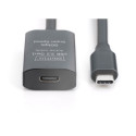 "DIGITUS Verlängerungskabel USB-C->USB-C St./Bu. 5G 5,00m"