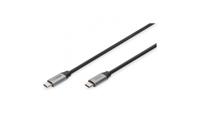 "DIGITUS Anschlusskabel USB3.0/C -> C St/St 1m schwarz"