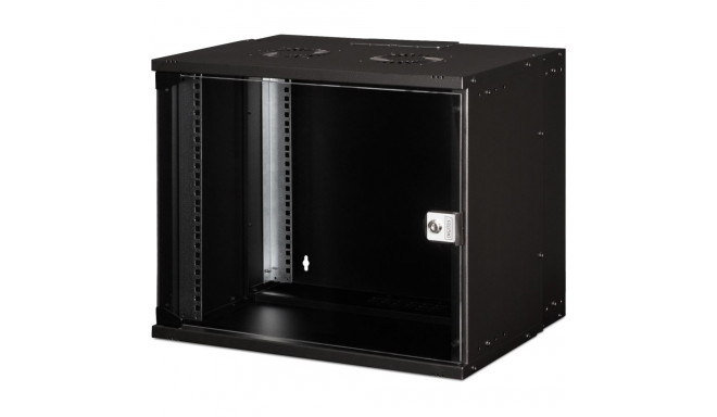 "DIGITUS Wandgehäuse SOHO PRO 9HE 460x540x400 mm 19"" schwarz"