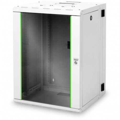 "DIGITUS Wandgehäuse Unique 16HE 820x600x600mm grau SR (Speditionsversand)"