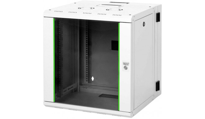 "DIGITUS Wandgehäuse Unique 12HE 643x600x600mm grau SR"