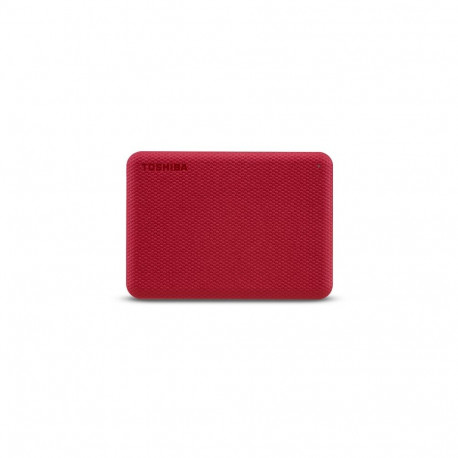 "Toshiba Storage Canvio Advance 1 TB, Externe Festplatte (rot, Micro-USB-B 3.2 Gen 1 (5 Gbit/s))"