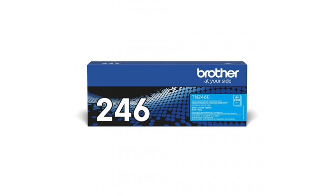 "Brother Toner TN-246C Cyan bis zu 2.200 Seiten nach ISO/IEC 19798"