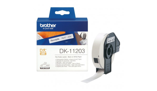 "BROTHER DK11203 Ordnerregister Etik"