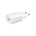 "Galaxy Fast Charger USB Type C 25W 1m White OEM"