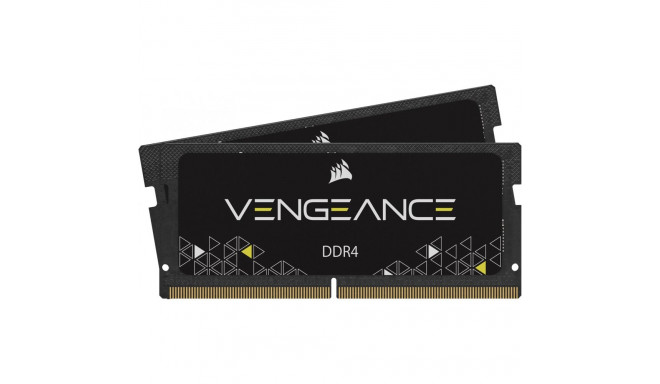 "16 GB Corsair SO-DIMM 2666 (2x 8 GB) Dual-Kit (schwarz. CMSX16GX4M2A2666C18. Vengeance)"