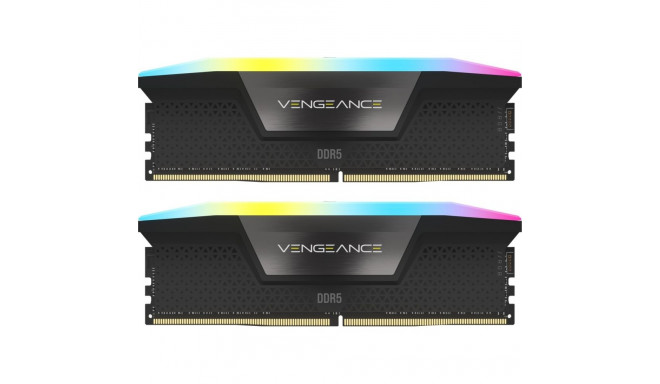 "32 GB Corsair DIMM 6200 (2x 16 GB) Dual-Kit (schwarz. CMH32GX5M2B6200C36. Vengeance RGB. INTEL XMP)