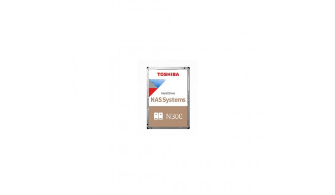 "3,5"" Toshiba 8.9cm 10TB SATA3 NAS N300 7200RPM intern bulk"
