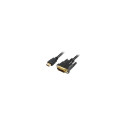 "Sharkoon Kabel DVI-D -> DVI-D (18+1) 1m schwarz"
