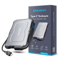 "GRAUGEAR externes Festplatten Gehäuse 2.5""HDD/SSD USB 3.2 Spritzs"