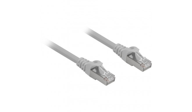 "Sharkoon Patchkabel RJ45 Cat.6a SFTP (grau. 20 Meter. LSOH (Halogenfrei))"