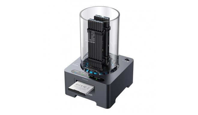 "GRAUGEAR Docking Station für M.2NVMe/NGFF SSD/CF-Express"
