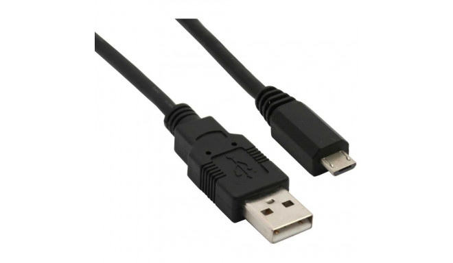 "Kabel USB 2.0 A-B Micro 2.0m schwarz"