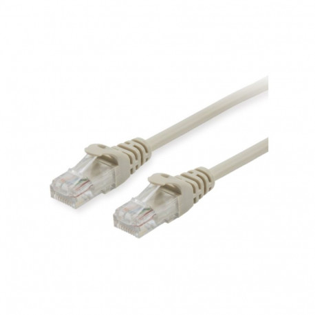 "Equip Patchkabel Cat6A U/UTP 2xRJ45 0.25m beige LSZH Polybeutel"