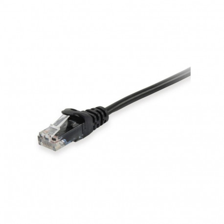 "Equip Patchkabel Cat6A U/UTP 2xRJ45 1.00m schwarz LSZH Polybeutel"