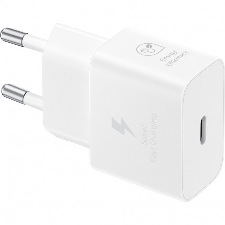 Samsung toiteadapter USB Type C 25W 1m, valge