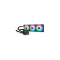 "K Wasserkühlung LA360-S ARGB Sync All-In-One Liquid Cooler System Black"