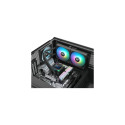 "K Wasserkühlung LA240-S ARGB Sync All-In-One Liquid Cooler System Black"
