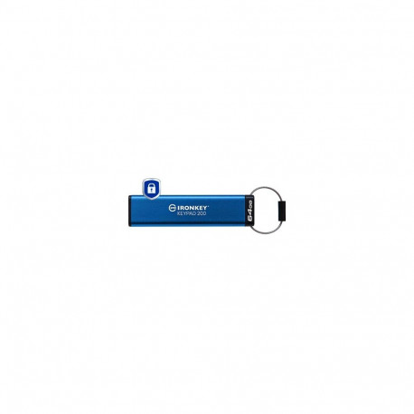 "STICK 64GB Kingston IronKey Keypad 200 retail"