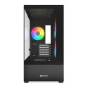 "Sharkoon MK6 RGB Micro-ATX 1xGlas Black"