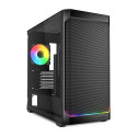 "Sharkoon MK4W RGB Micro-ATX 1xGlas Black"