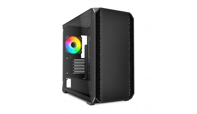 "Sharkoon MK2 RGB Micro-ATX 1xGlas Black"