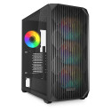 "Sharkoon AK3 RGB ATX 1xGlas Black"