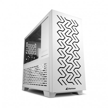 "Sharkoon MS-Z1000 mATX/ITX 1xGlas White"