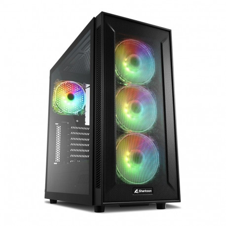 "Sharkoon TG6M RGB ATX 1xGlas Black"