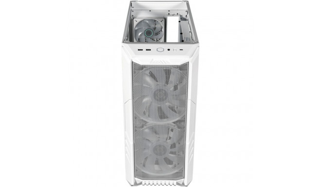 "CoolerMaster HAF 500 White (White/TG)"