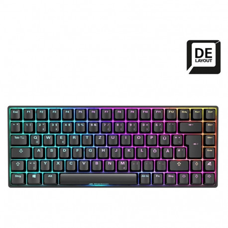 "Sharkoon SKILLER SGK50 S3 (schwarz. DE-Layout. Gateron Yellow)"