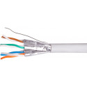 "Equip Instal.Kab Cat6 U/UTP 4P24 100.00m grau LSZH"